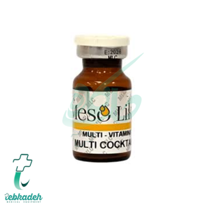 کوکتل مولتی ویتامین مزولایک MUlTI COCKTAIL (Poly-Vitamin)